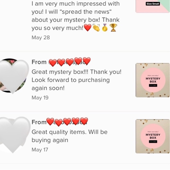 10 ITEM MYSTERY BOX SIZE SMALL - Picture 2 of 5